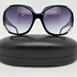 Michael Kors MKS205 Beverly Hills Black Frame Grey Gradient Lens Sunglasses 59mm